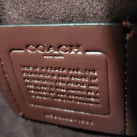 NWT! COACH CONVERTIBLE BLACK JADE SHOULDER/CROSSBODY BAG - Picture 13 of 15